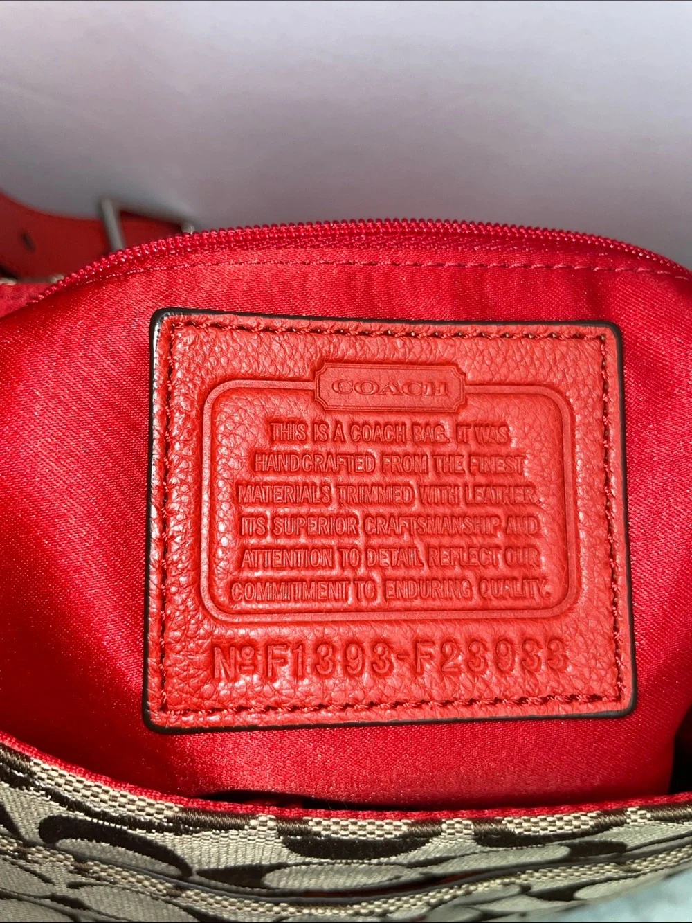 Coach ‘Park’ Signature Flap Hobo